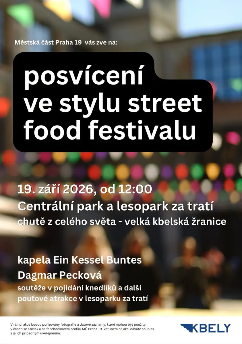 Кбельське поsvícení у стилі Street Food Festival — Centralni Park Praha 13, Прага