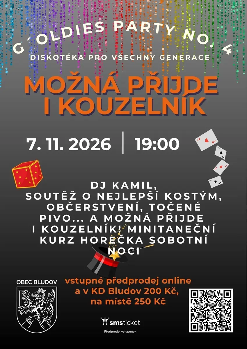Goldies Party Nr. 4 — Kulturní dům, Bludov