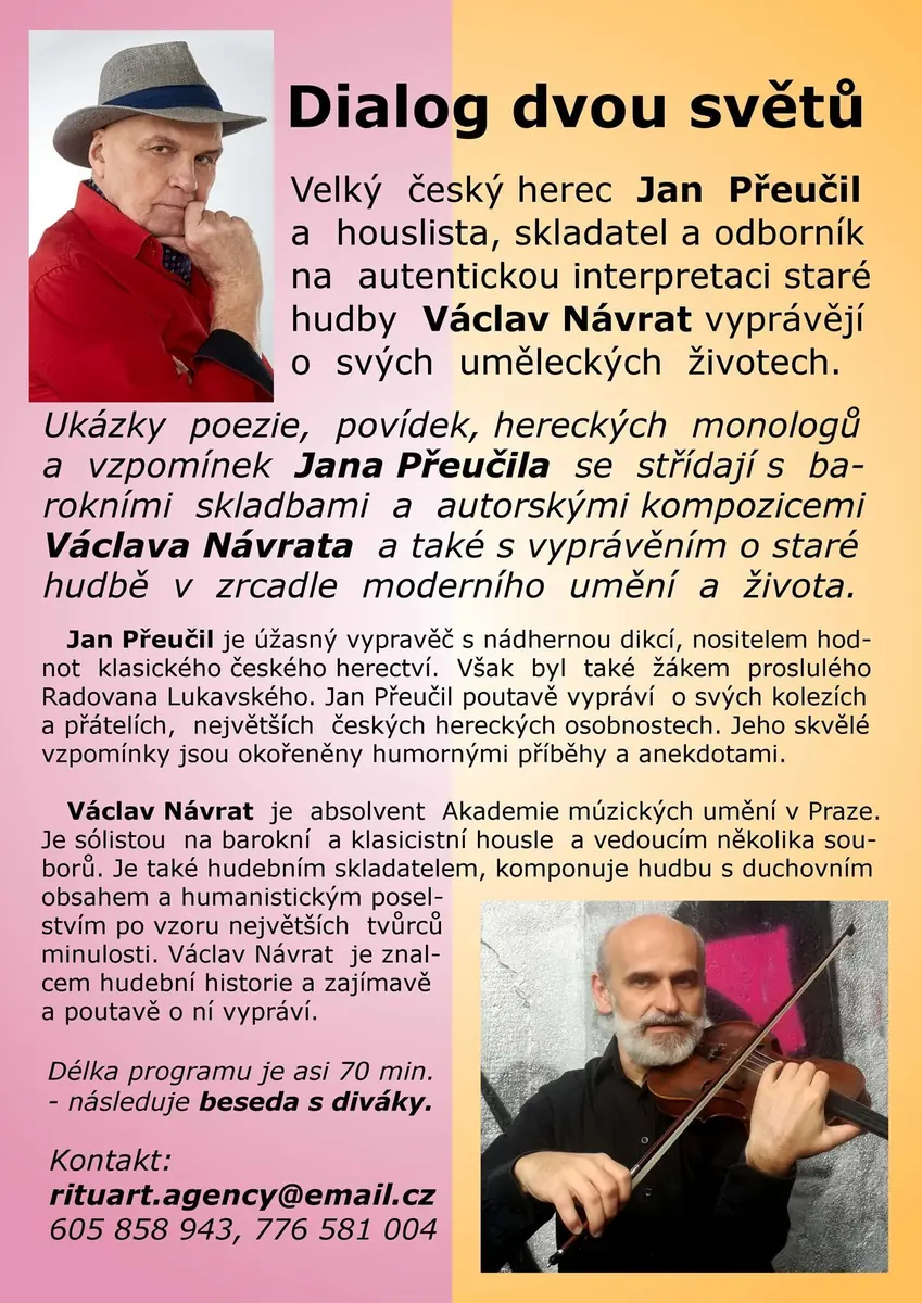 Діалог двох світів — Club Kino, Černošice