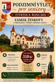 Herbstausflug für Senioren - Donnerstag, 8. Oktober 2026