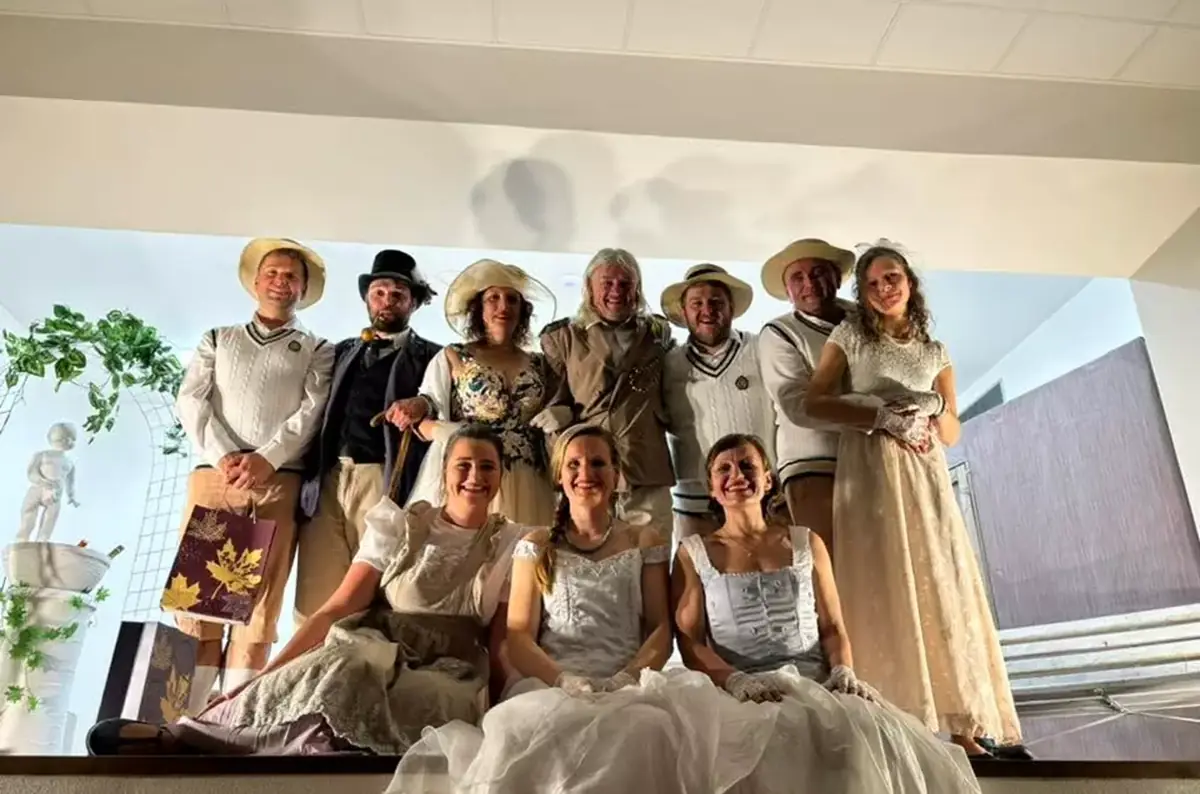 Amateurtheateraufführung in Břežany — Přírodní amfiteátr U skály, Břežany