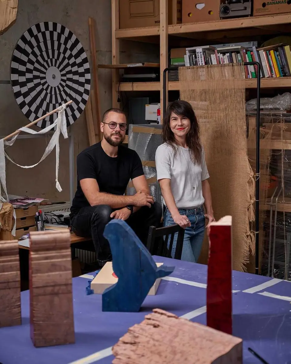 Members Studio Visit: Roman Štětina a Tereza Štětinová — Kunsthalle Praha, Praha