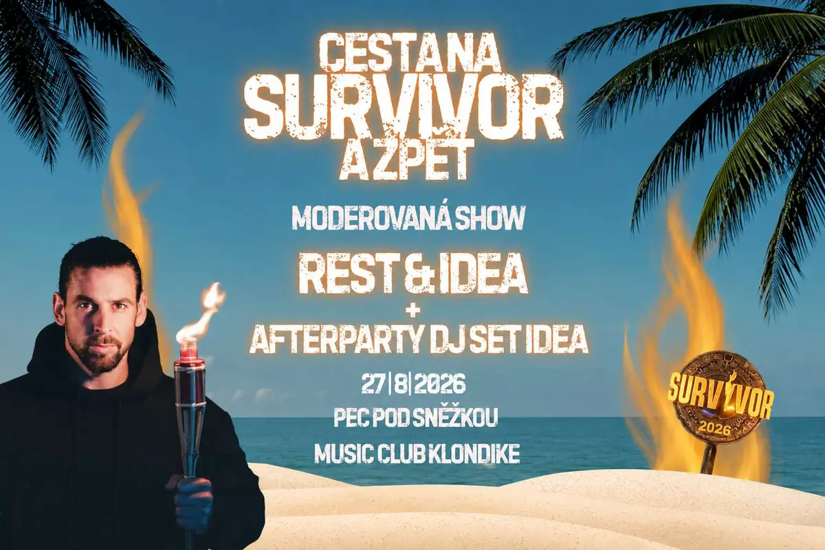 Journey to Survivor and Back: REST + Idea DJ set — Klondike Music Club, Pec pod Sněžkou