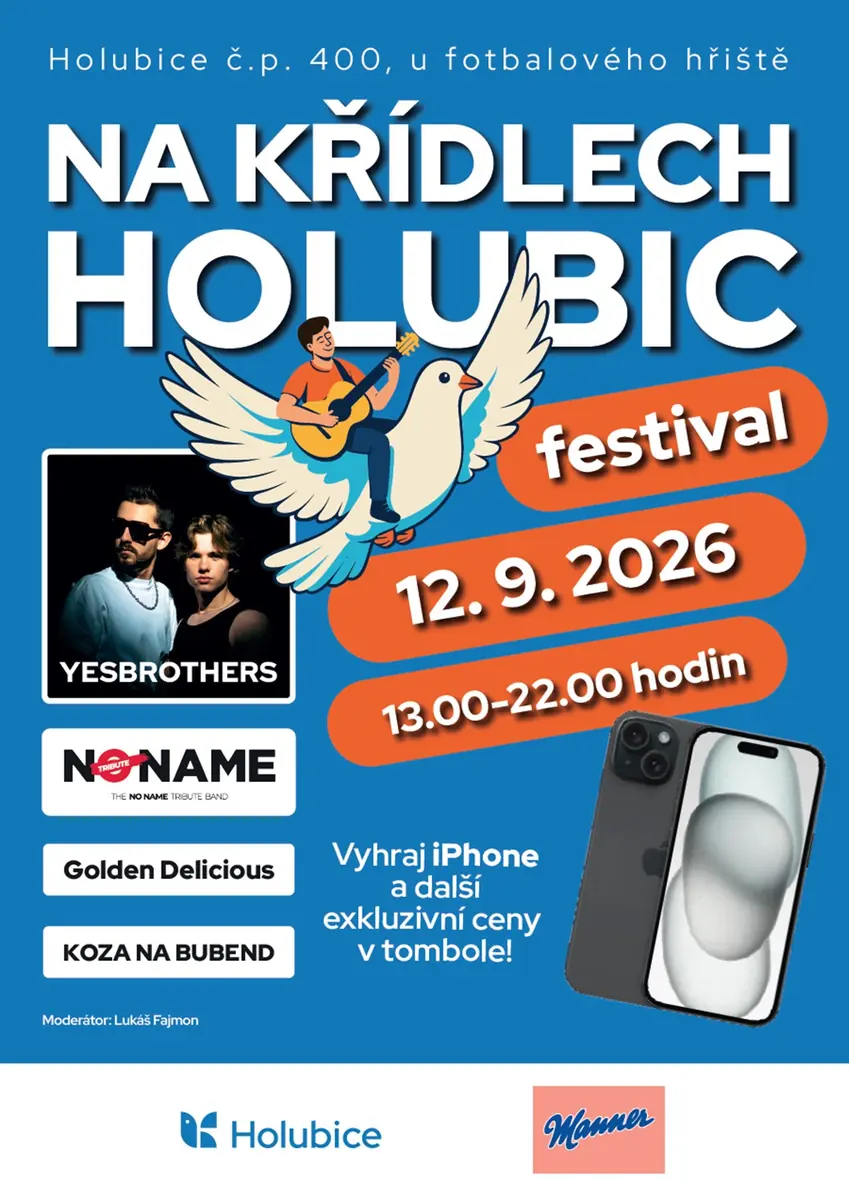 Auf den Flügeln von Holubice 2026 — U fotbalového hřiště, Holubice