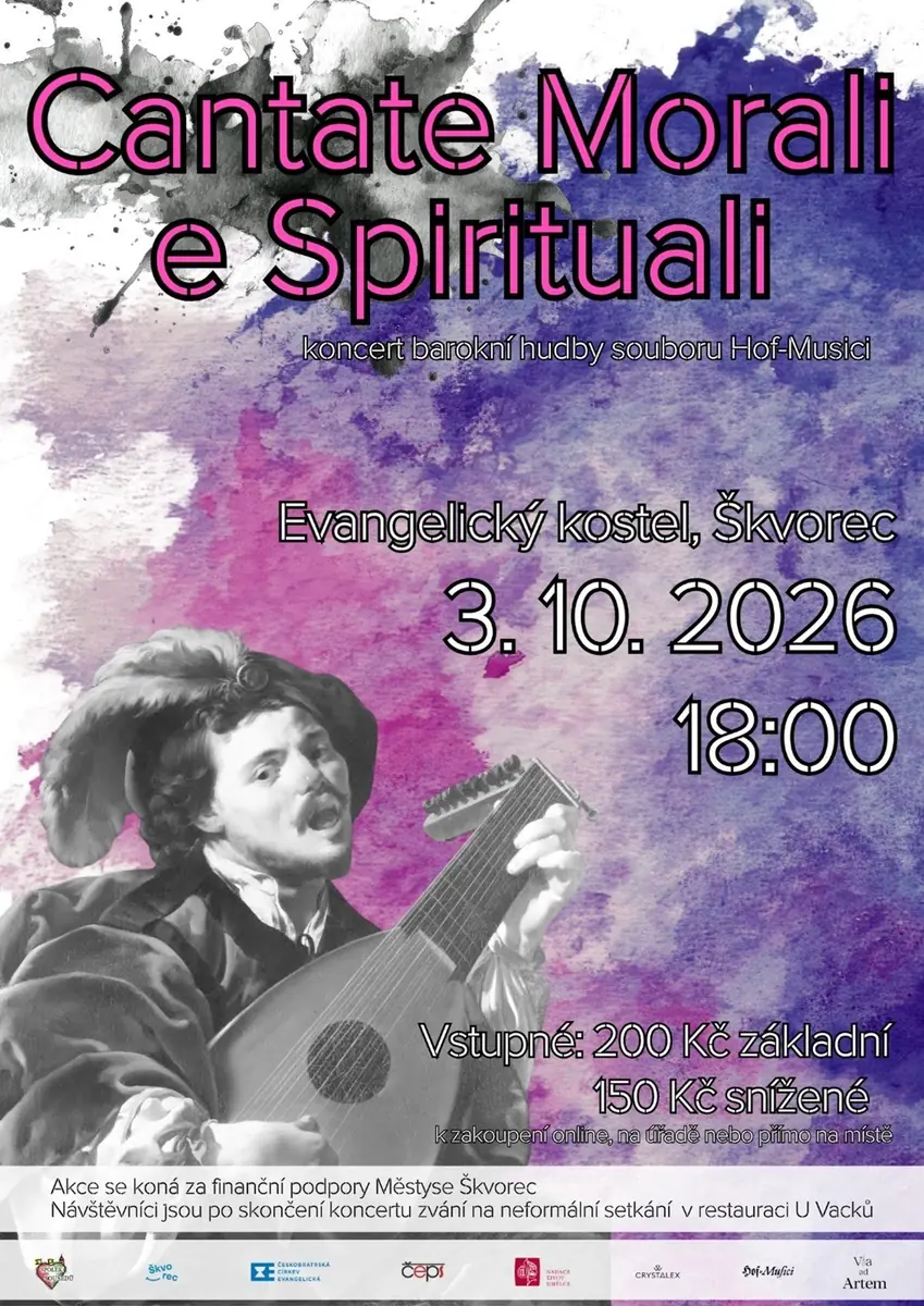 Cantate Morali e Spirituali — Evangelický kostel, Škvorec