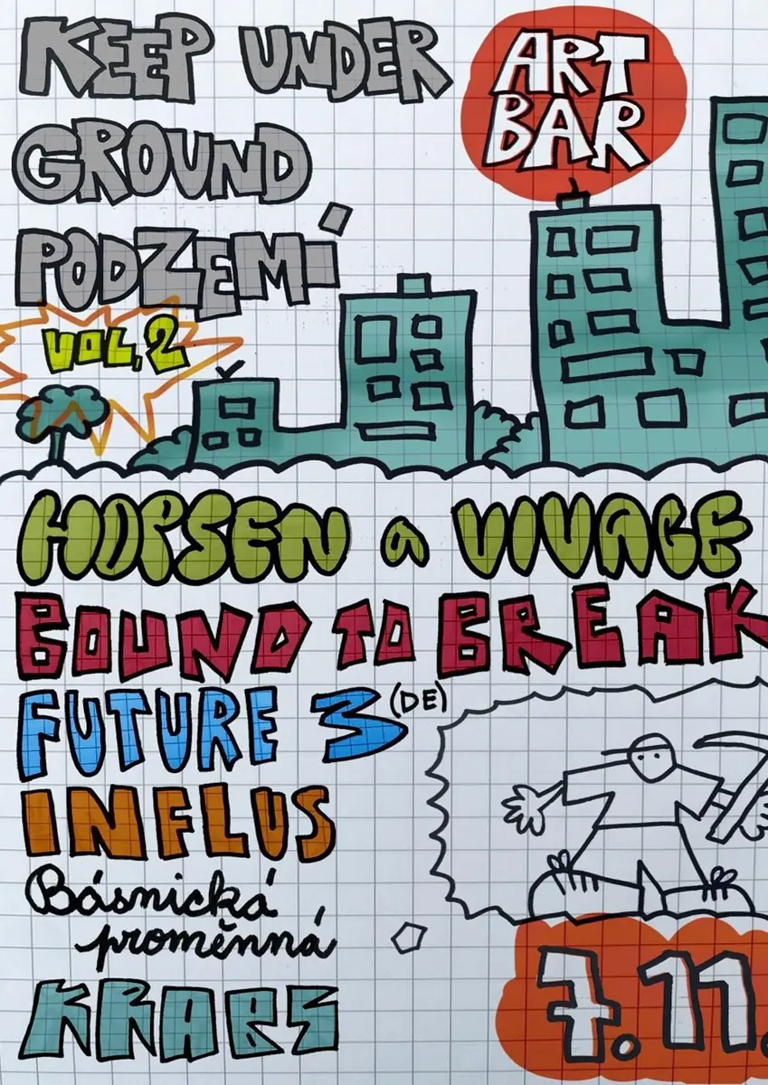 KEEP UNDERGROUND POD ZEMÍ vol. 2 — ARTBAR, Brünn