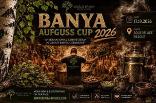 Banya Aufguss Cup 2026: Aquapalace Praha