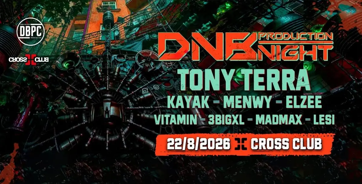 DNB Production Night - Cross Prague — Cross Club, Prague