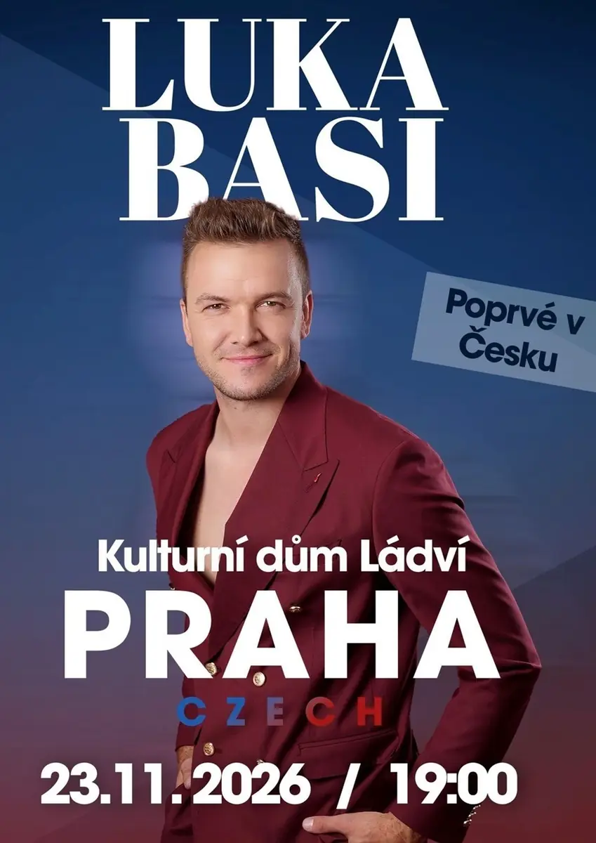 Лука Баси - Вперше в Чеській Республіці — Культурний дім Ладви, Прага