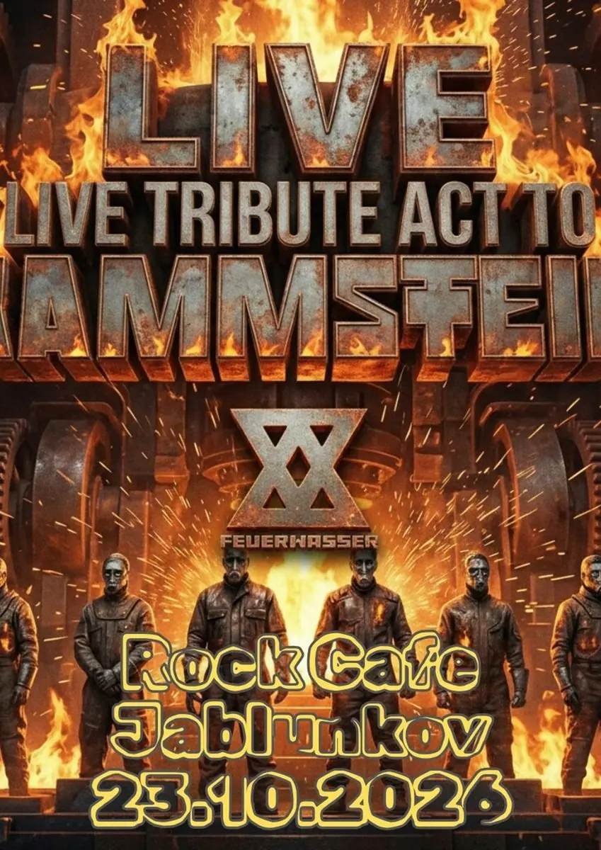 Live Tribute Act To RAMMSTEIN by Feuerwasser — Rock Café Jablunkov, Jablunkov