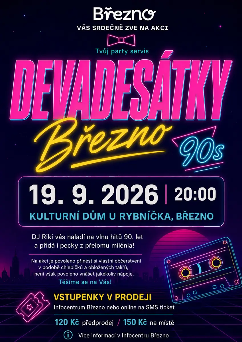 Devadesátky Březno — KD U Rybníčka, Březno