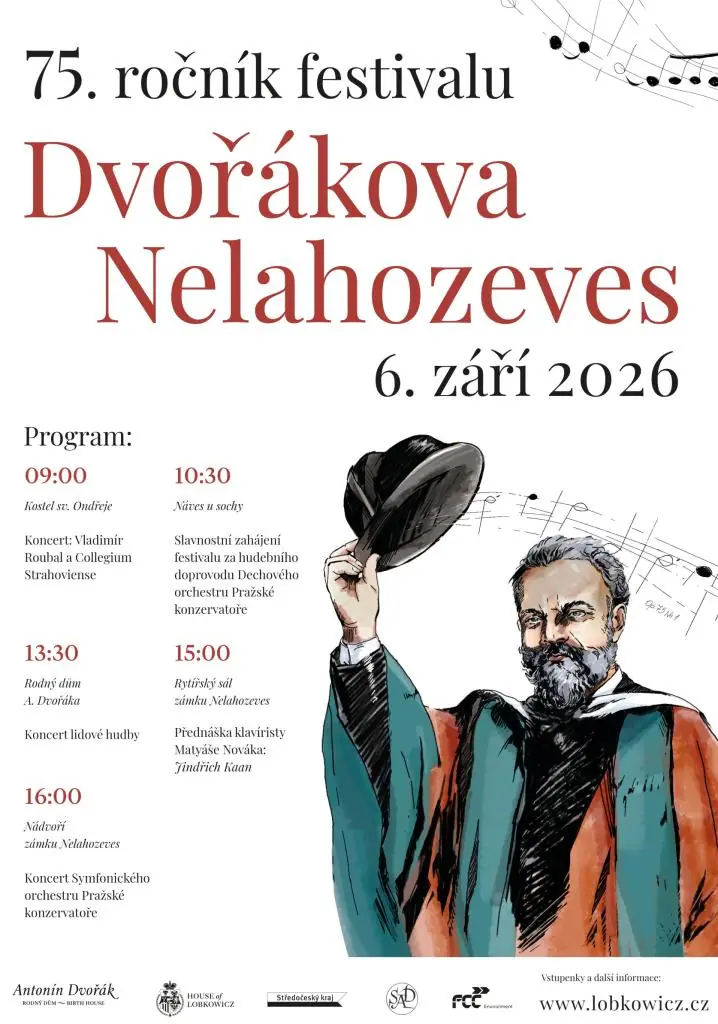 Рейдиштанка на фестивале Дворжака в Нелахозевесе — Nelahozeves, náves u sochy A. Dvořáka, Прага