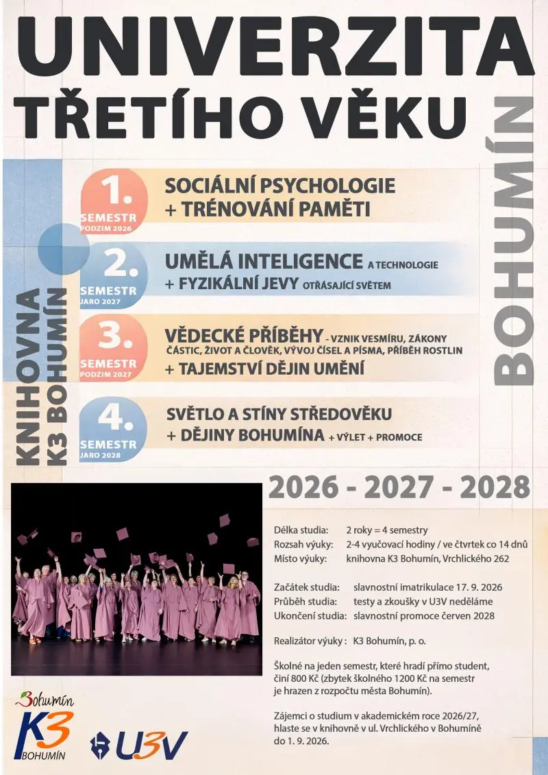 Університет третього віку — K3 Bohumín - кіно, Богумін