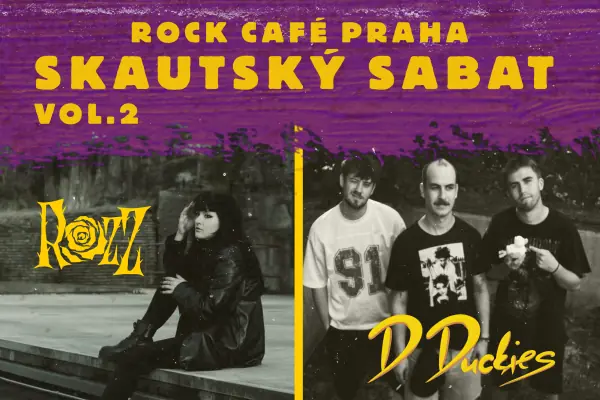 FreeZone: Satanova Malá Raketka, D Duckies, Rozz — Rock Café - divadelní sál, Praha
