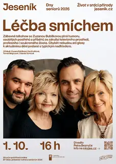 HEALING WITH LAUGHTER: Talk Show with Zuzana Bubílková (Jeseník Senior Days 2026)