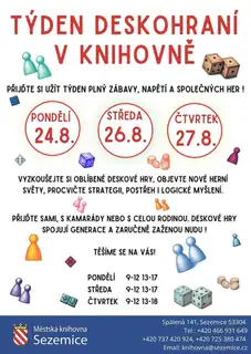 Týden deskohraní v knihovně