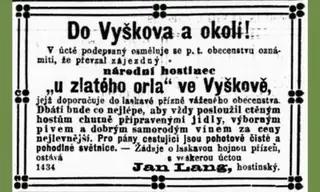Dny evropského dědictví: Příběhy vyškovských hostinců a hotelů