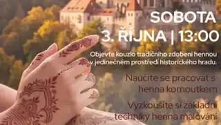 Henna Workshop at Křivoklát Castle