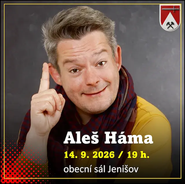 Aleš Háma (14. 9. 2026) — Oáza Jenišov amfiteátr, Jenišov