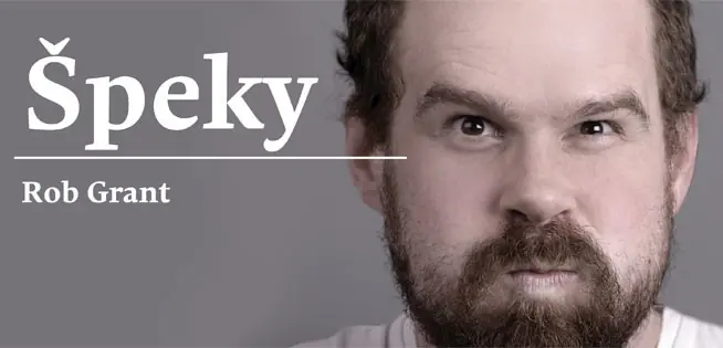 LiStOVáNí.cz: Špeky (Rob Grant) — Kokos Community House, Nymburk