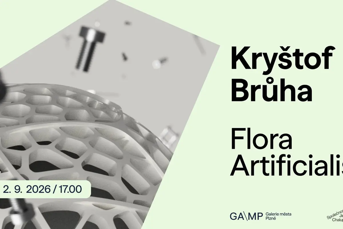 Kryštof Brůha: Flora Artificialis — Společnost Jindřicha Chalupeckého, Prague