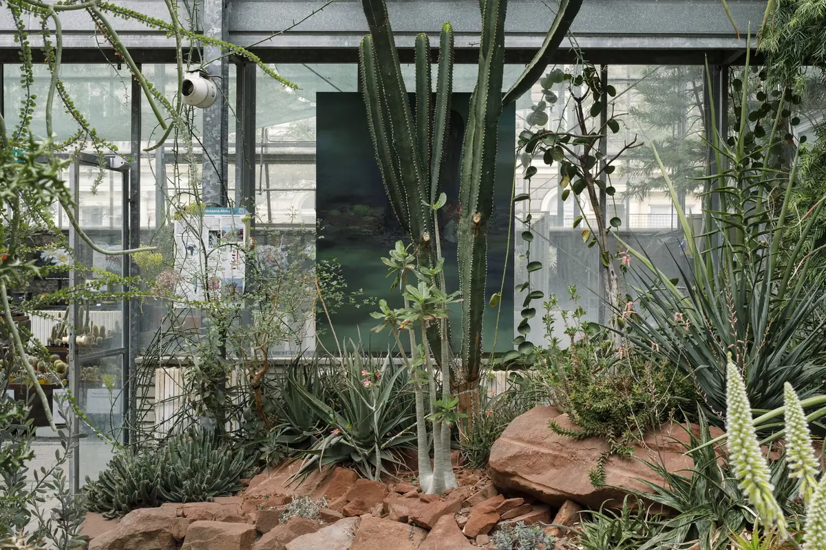 Guided Tour of the Intervence #38 Exhibition: Thoughts Amid Greenery — Společnost Jindřicha Chalupeckého, Prague