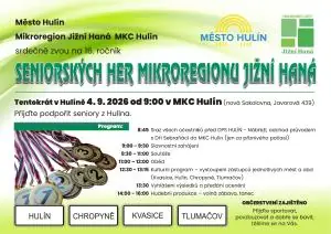 Seniorských her Mikroregionu Jižní Haná — Letní kino Hulín, Hulín