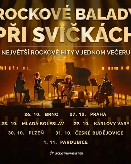 Rock bei Kerzenlicht — Grandhotel AMBASSADOR Národní Dům, Karlsbad