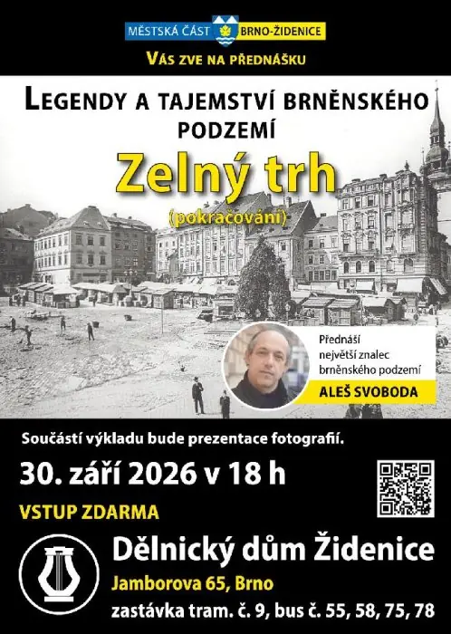 Přednáška — Dělnický dům, Brno