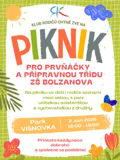 Пікнік для першокласників та підготовчого класу
