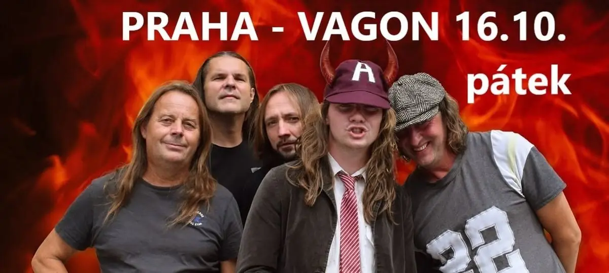 AC/DC TRIBUTE PARDUBICE v PRAZE ve VAGONU — Vagon, Praha