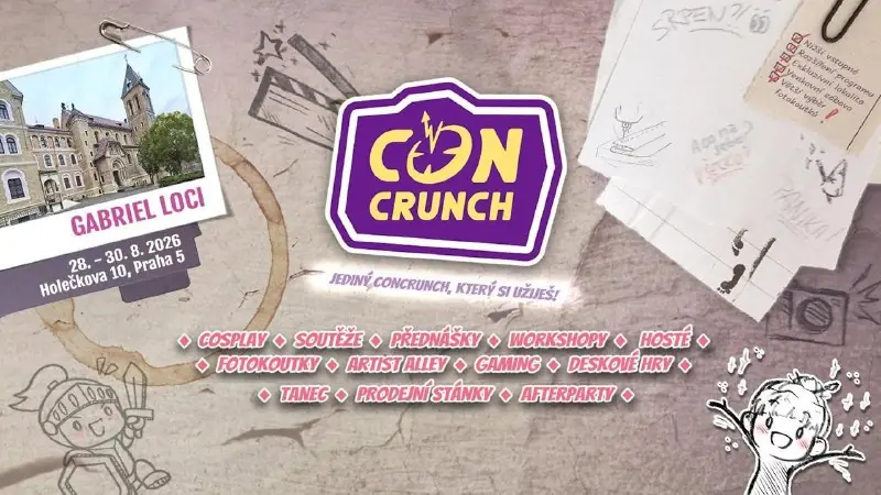 ConCrunch - Pop Culture and Cosplay Festival — Gabriel Loci, Prague