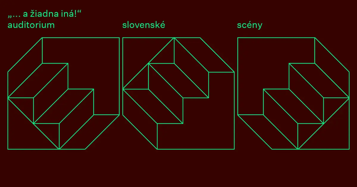 "... и никакая другая!" Аудиториум словацкой сцены — Дом искусства города Брно, Брно