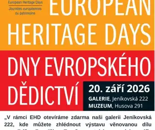DNY EVROPSKÉHO DĚDICTVÍ 20.9.2026