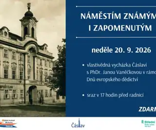 Náměstím známým i zapomenutým 20.9.2026