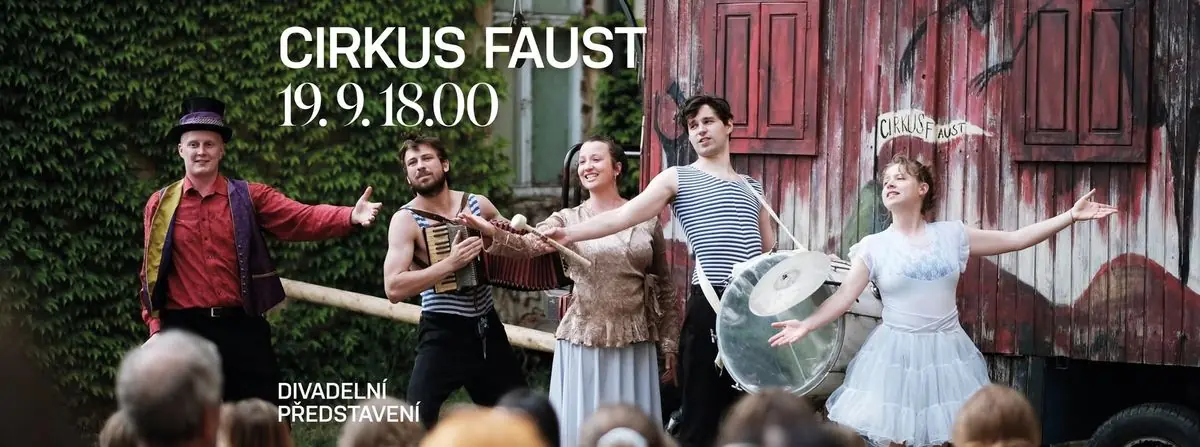 Budenebude kůň: Zirkus Faust - Prager Abschiedsvorstellung — Technologické centrum UMPRUM, Kasárny Karlín, Prag