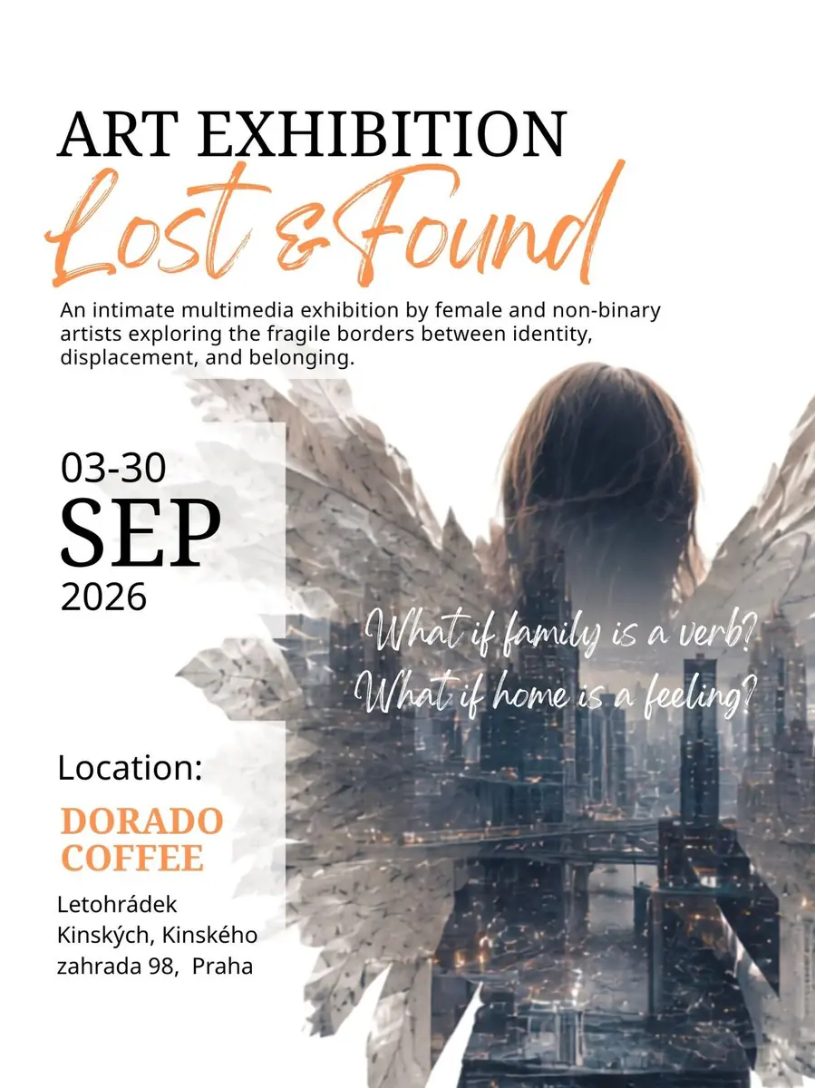 Виставка концептуального мистецтва Lost & Found — Dorado Coffee (located in the Kinsky Gardens on the right side of the Musaion building), Прага