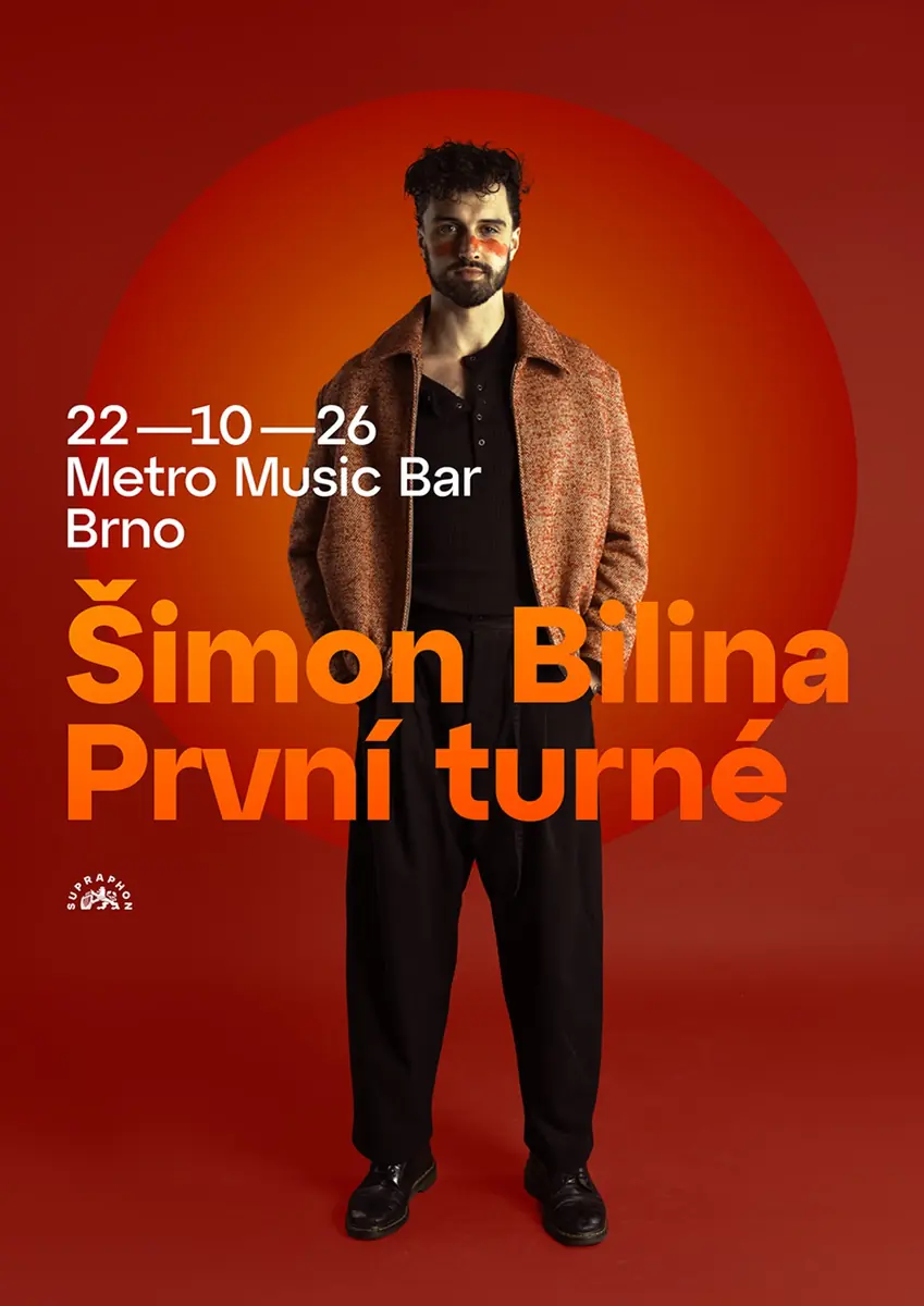 Šimon Bilina: První turné — Metro Music Bar, Brno