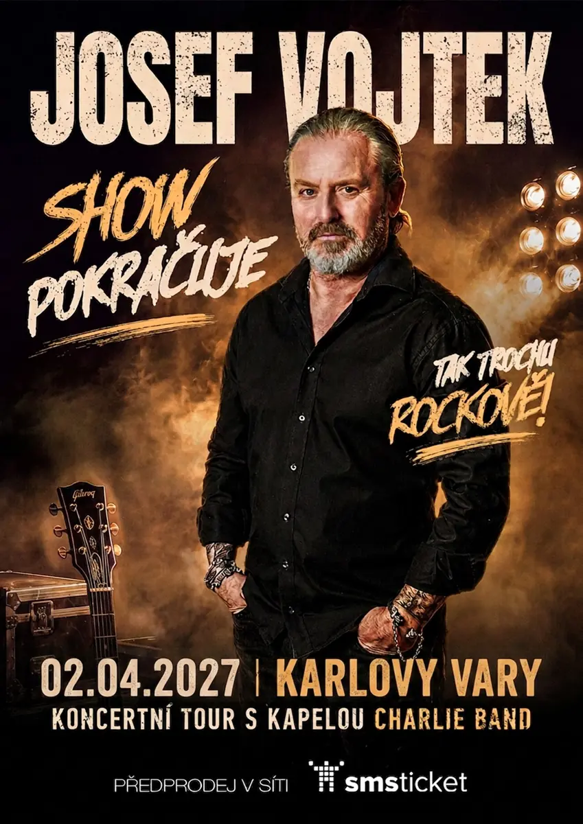 JOSEF VOJTEK: SHOW POKRAČUJE I Karlovy Vary — Grandhotel AMBASSADOR Národní Dům, Karlsbad