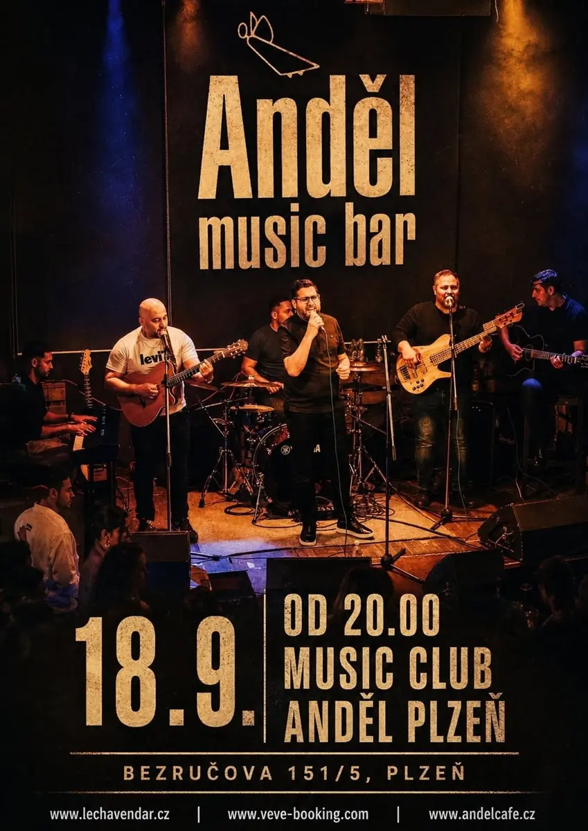 Le Čhavendar в Анделі! — Ангел Music Bar, Пльзень