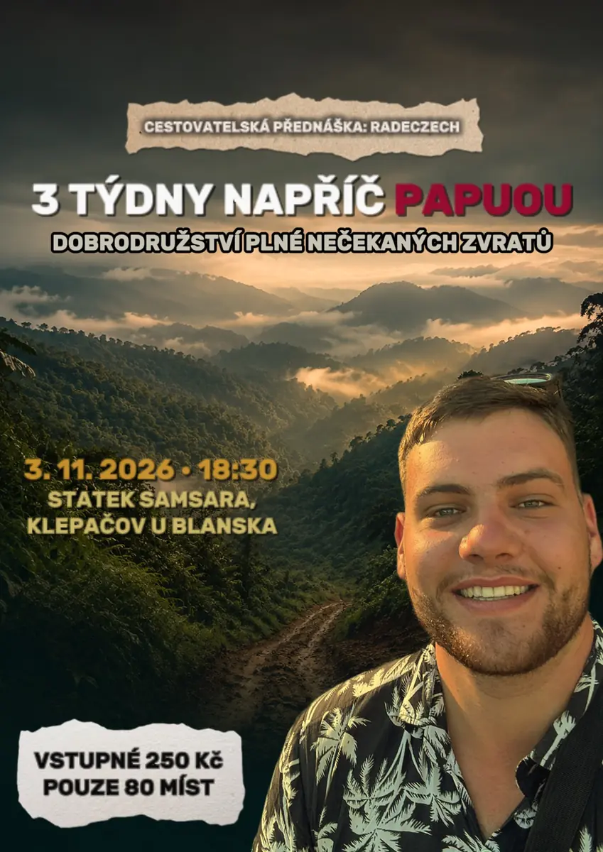РадеЧех, Папуа-Нова Гвінея: пригода на краю світу — Statek Samsara, Бланско