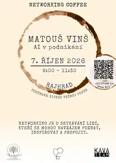 Networking Coffee s Matoušem Vinšem