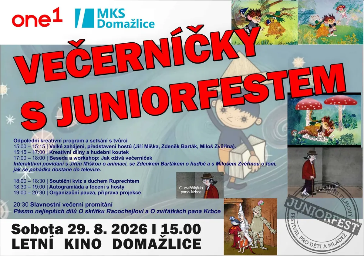 Abendmärchen mit Junior Fest — Letní kino Domažlice, Domažlice