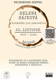 Networking Coffee s Helenou Hájkovou