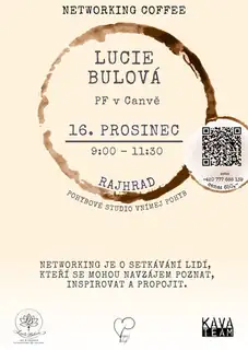 Networking Coffee s Lucií Bulovou