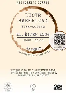 Networking Coffee s Lucií Haberlovou