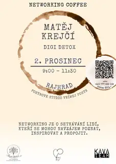 Networking Coffee s Matějem Krejčím
