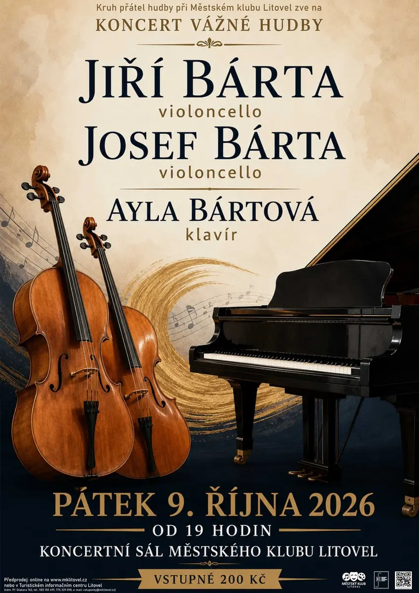 KPH Jiří, Josef and Ayla BÁRTOVI — Koncertní sál MK, Litovel