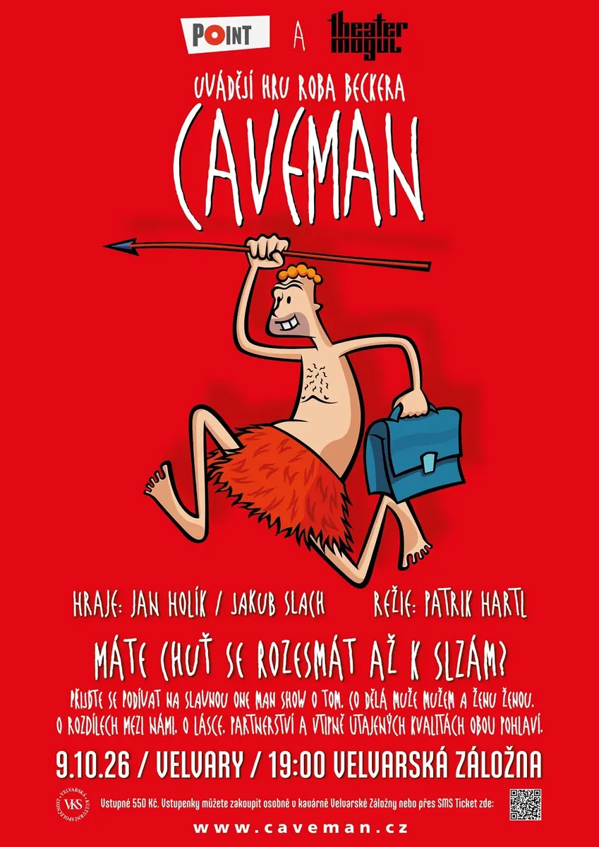 Caveman — Velvarská Záložna, Velvary