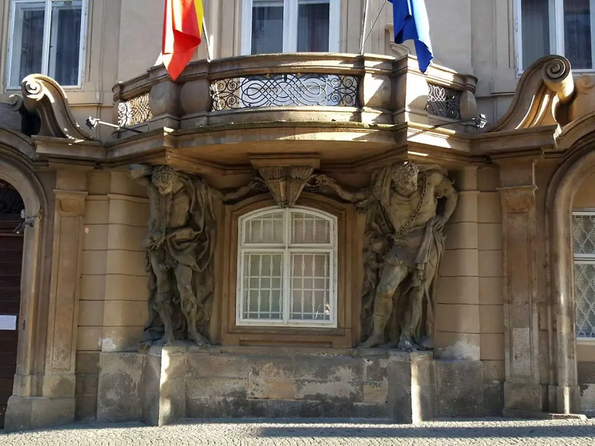 Santini in Prague — Tramvajová zastávka Pohořelec, Prague